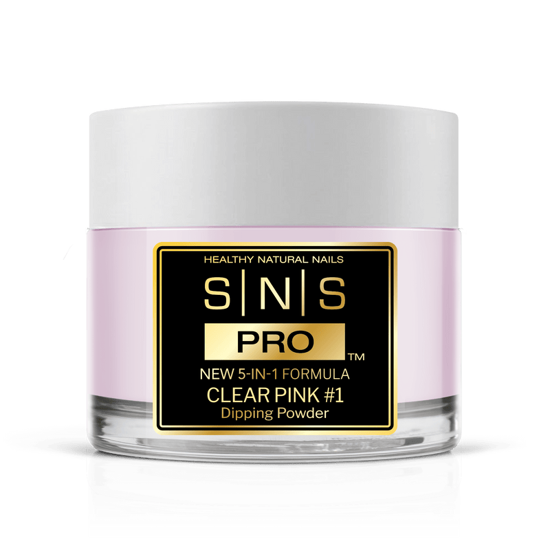 SNS PRO 5 - in - 1 Formula 2oz - Clear Pink 1 - DTK Nail Supply