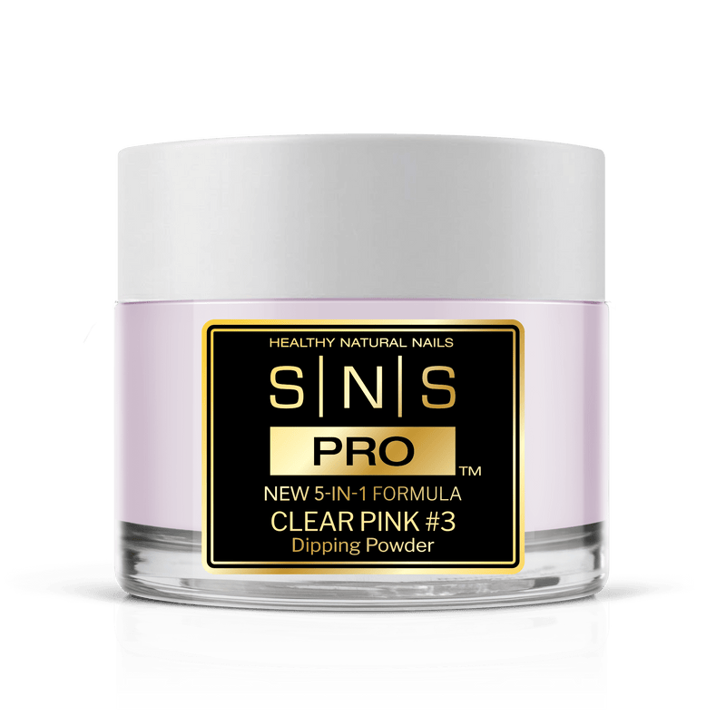 SNS PRO 5 - in - 1 Formula 2oz - Clear Pink 3 - DTK Nail Supply