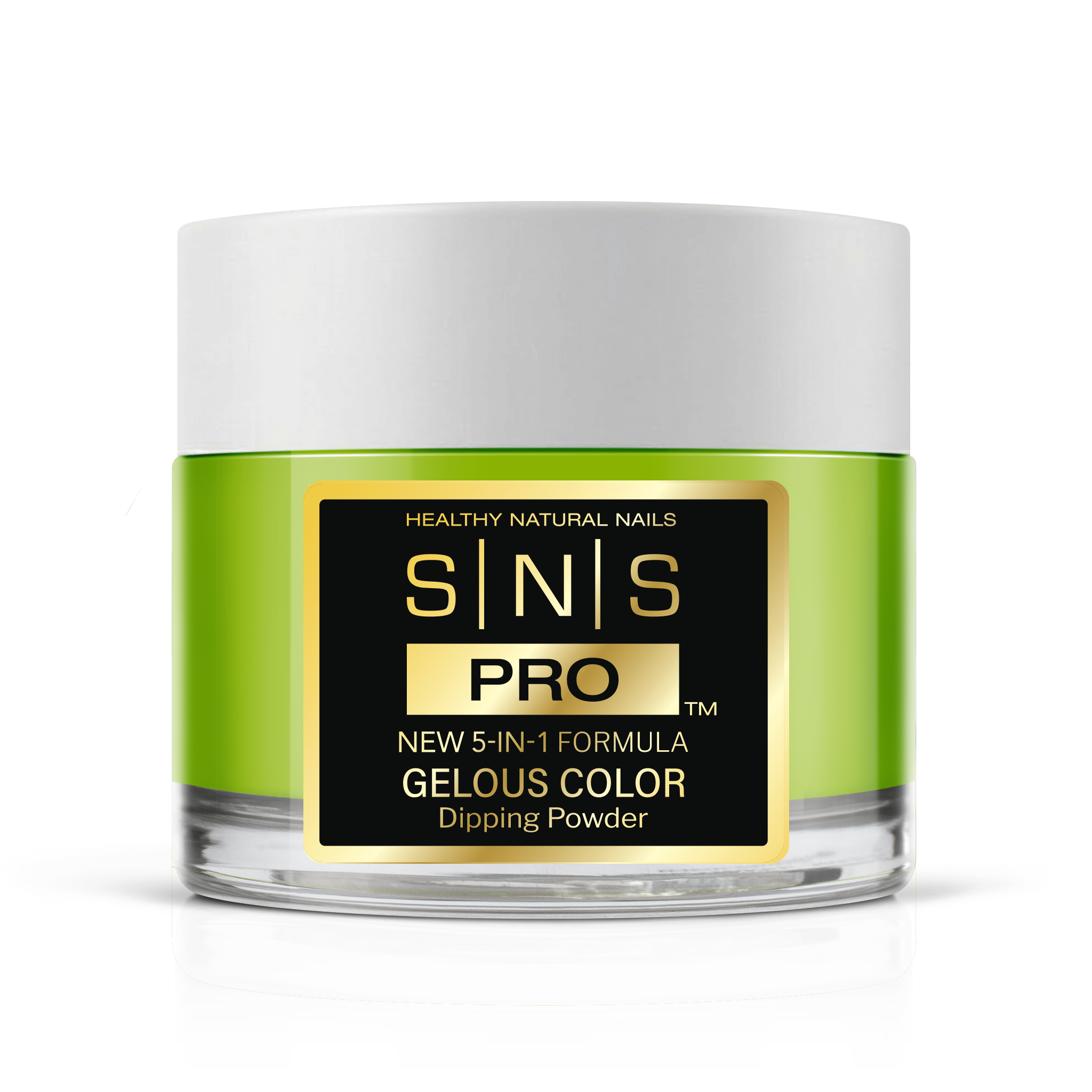 SNS Pro Dipping & Acrylic Powder - GB - 023 - Yellow Green Collection - DTK Nail Supply