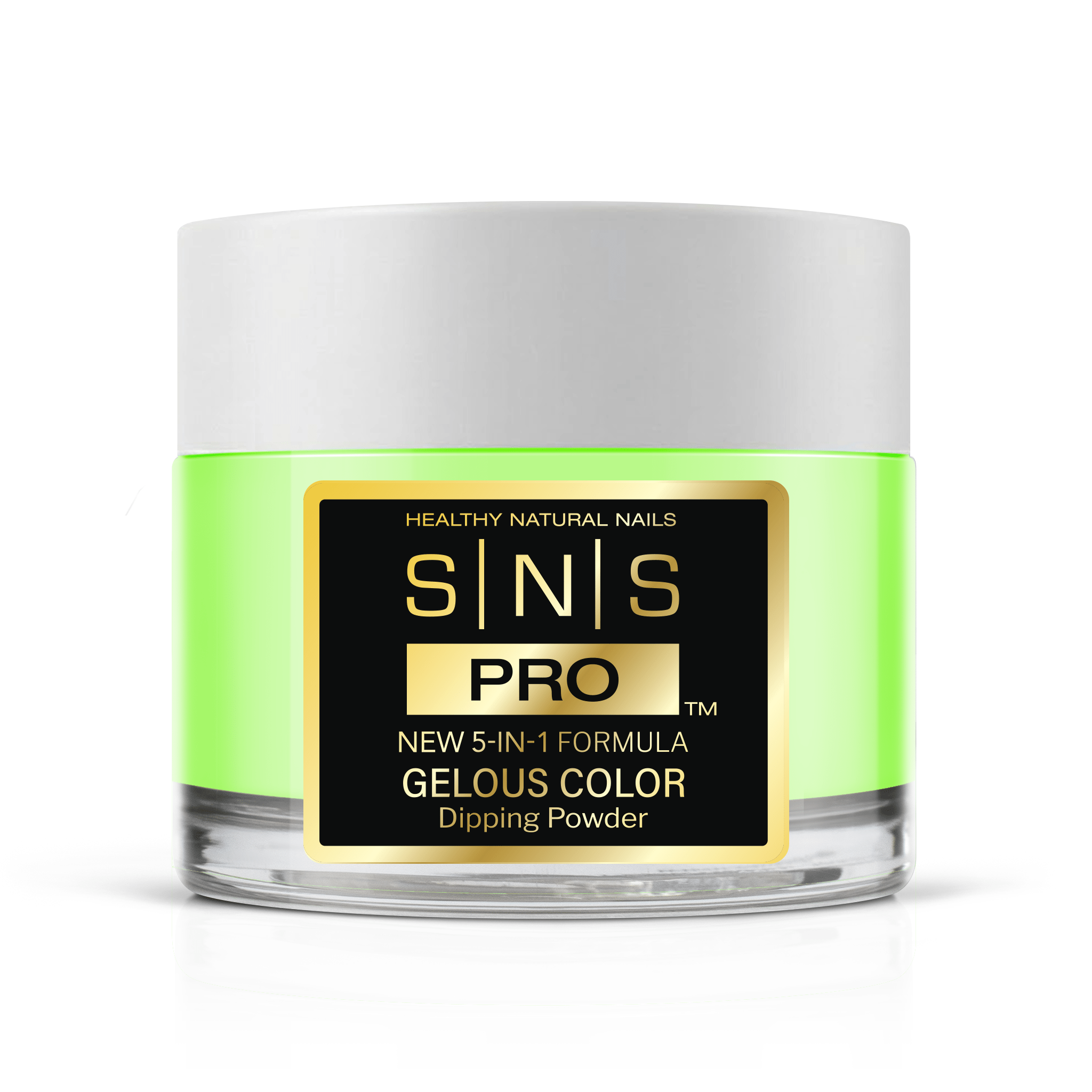 SNS Pro Dipping & Acrylic Powder - GB - 058 - Yellow Green Collection - DTK Nail Supply