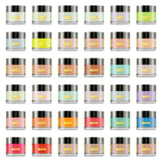 SNS Pro Dipping & Acrylic Powder - Set 36 Colors - Board 1 (001 - 036) - Tiffany Blue Collection - DTK Nail Supply
