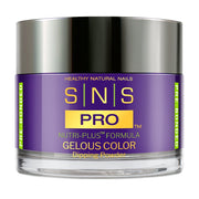 SNS Pro Dipping Powder - Burgundy Collection - 038 HM05 - BERRY EGGPLANT - DTK Nail Supply