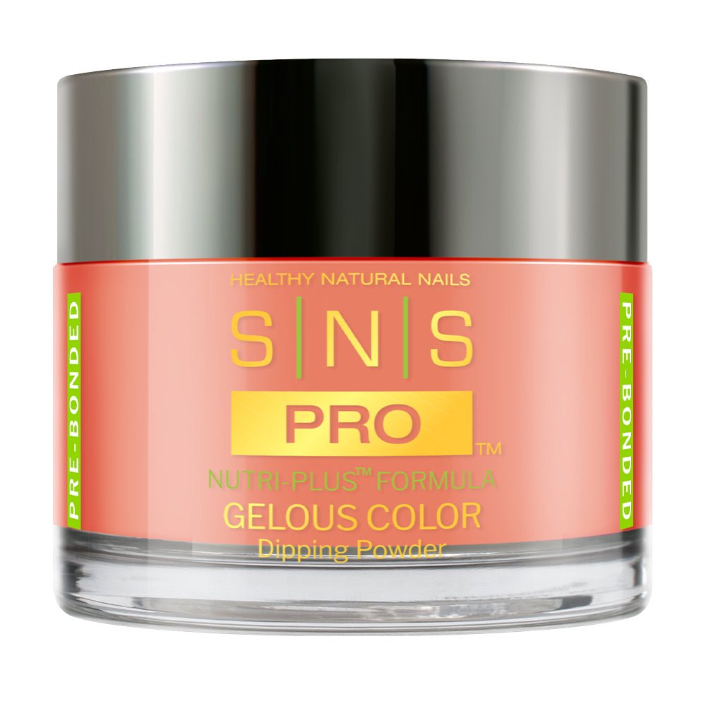 SNS Pro Dipping Powder - Burgundy Collection - 041 BOS05 - FRESH PAPAYA - DTK Nail Supply