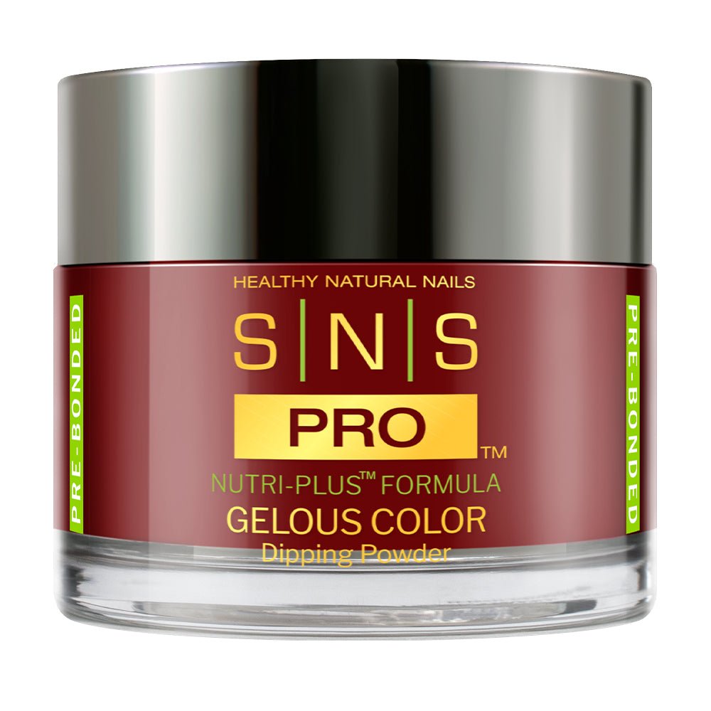 SNS Pro Dipping Powder - Burgundy Collection - 119 BOS23 - FRENCH KISS - DTK Nail Supply