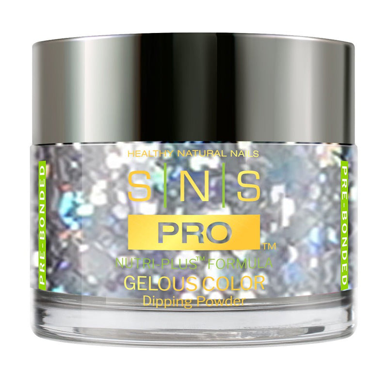 SNS Pro Dipping Powder - Burgundy Collection - 137 SG20 - SILVER PAGODA - DTK Nail Supply