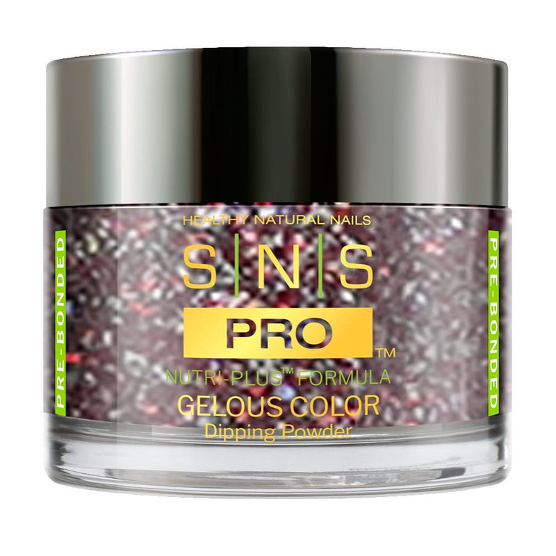 SNS Pro Dipping Powder - Burgundy Collection - 140 WW31 - ICE GARDEN - DTK Nail Supply