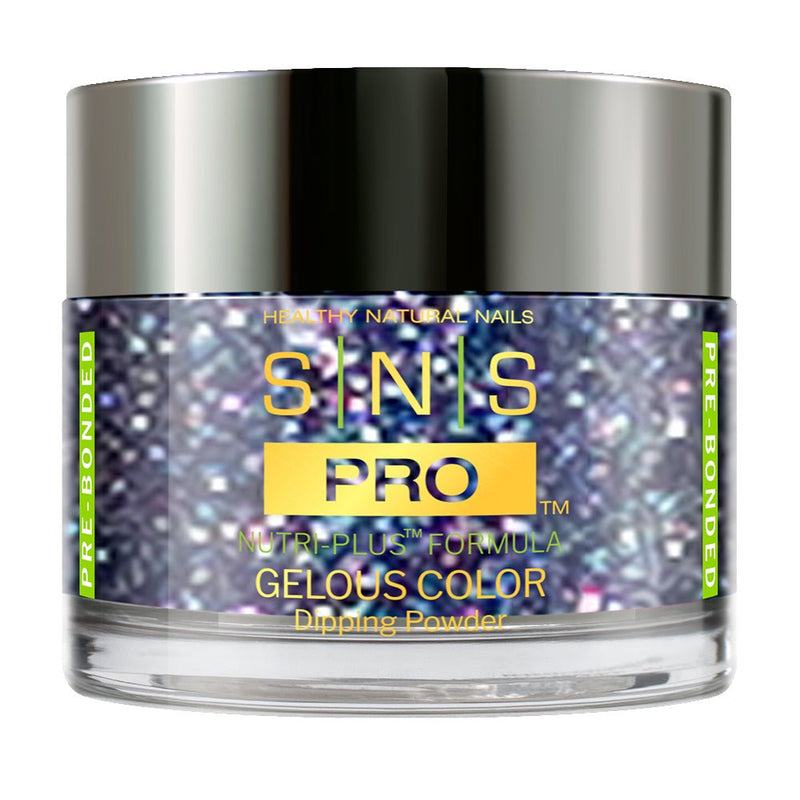 SNS Pro Dipping Powder - Burgundy Collection - 142 DC08 - BABY BOOMER BLUE - DTK Nail Supply