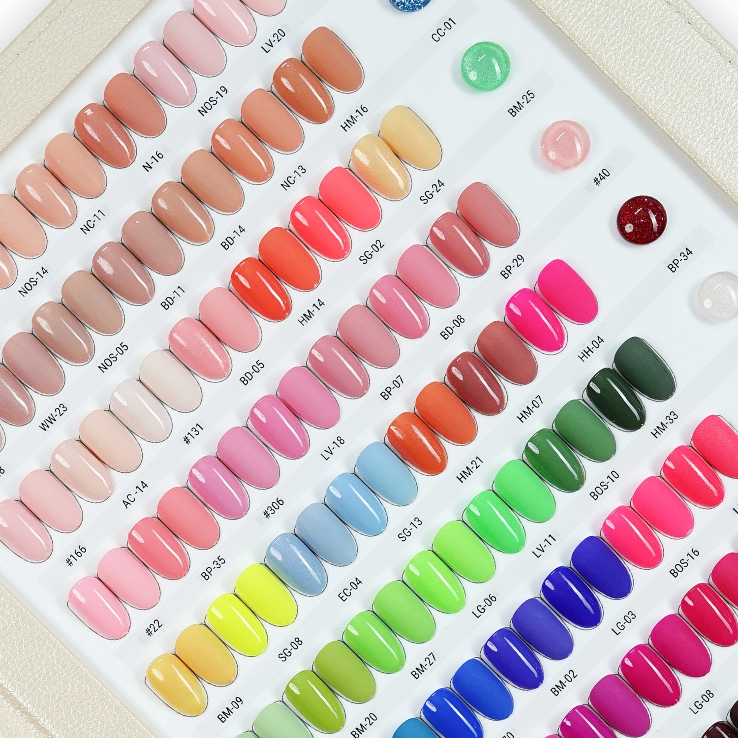 SNS Pro Dipping Powder - Set 144 Colors - Beige Collection - DTK Nail Supply