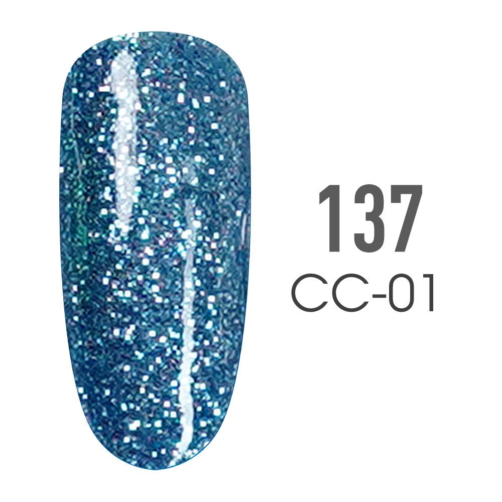 SNS Pro Gel Nail Polish Duo - Beige Collection - 137 CC - 01 - BALTORO GLLACIER - DTK Nail Supply