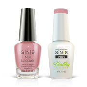 SNS Pro Gel Nail Polish Duo - Burgundy Collection - 016 027 - LUSCIOUS MAUVE - DTK Nail Supply