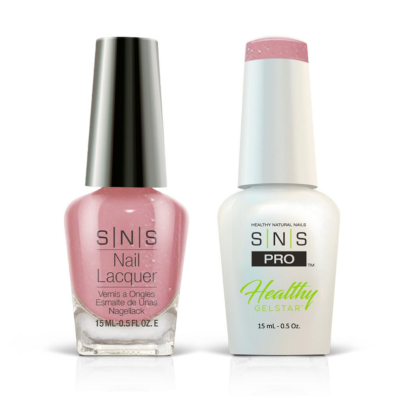 SNS Pro Gel Nail Polish Duo - Burgundy Collection - 016 027 - LUSCIOUS MAUVE - DTK Nail Supply
