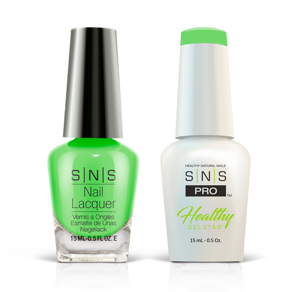 SNS Pro Gel Nail Polish Duo - Burgundy Collection - 021 SG10 - EMERALLD TEMPLE - DTK Nail Supply