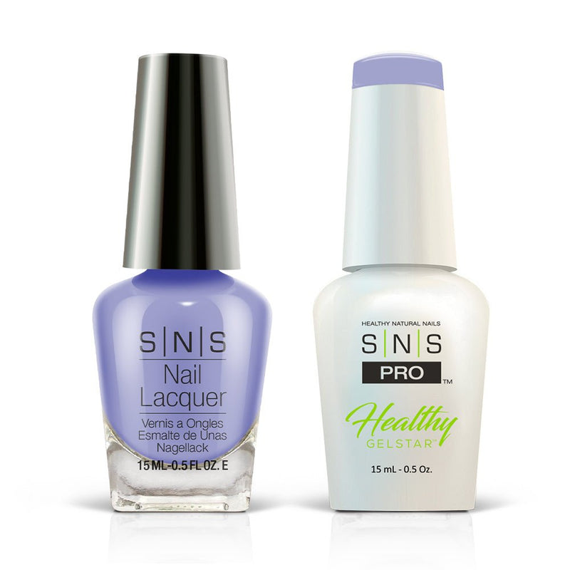 SNS Pro Gel Nail Polish Duo - Burgundy Collection - 025 HH08 - LAVENDER OIL MASSAGE - DTK Nail Supply