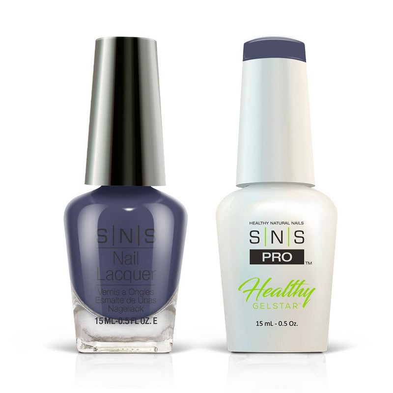 SNS Pro Gel Nail Polish Duo - Burgundy Collection - 040 WW30 - PLUM PUDDING - DTK Nail Supply