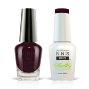 SNS Pro Gel Nail Polish Duo - Burgundy Collection - 059 HD10 - ANNA’S CLOAK - DTK Nail Supply