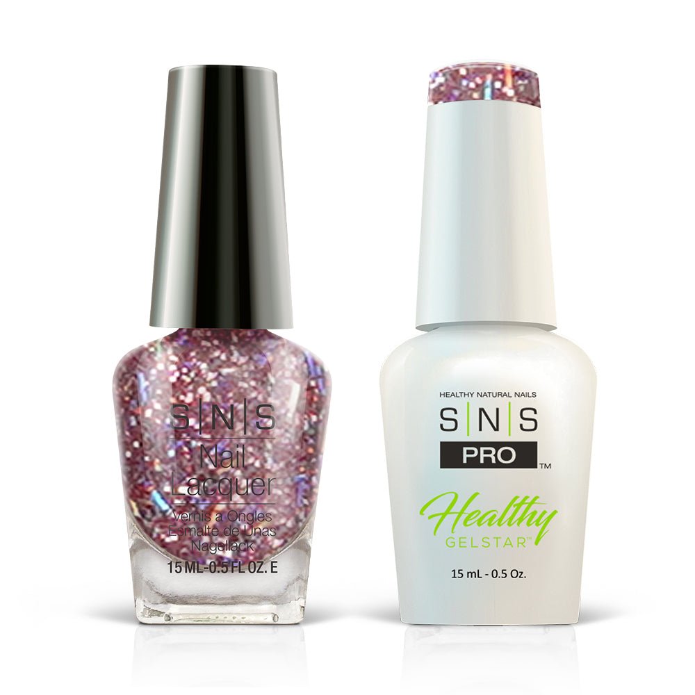 SNS Pro Gel Nail Polish Duo - Burgundy Collection - 068 WW08 - TIMES SQUARE - DTK Nail Supply