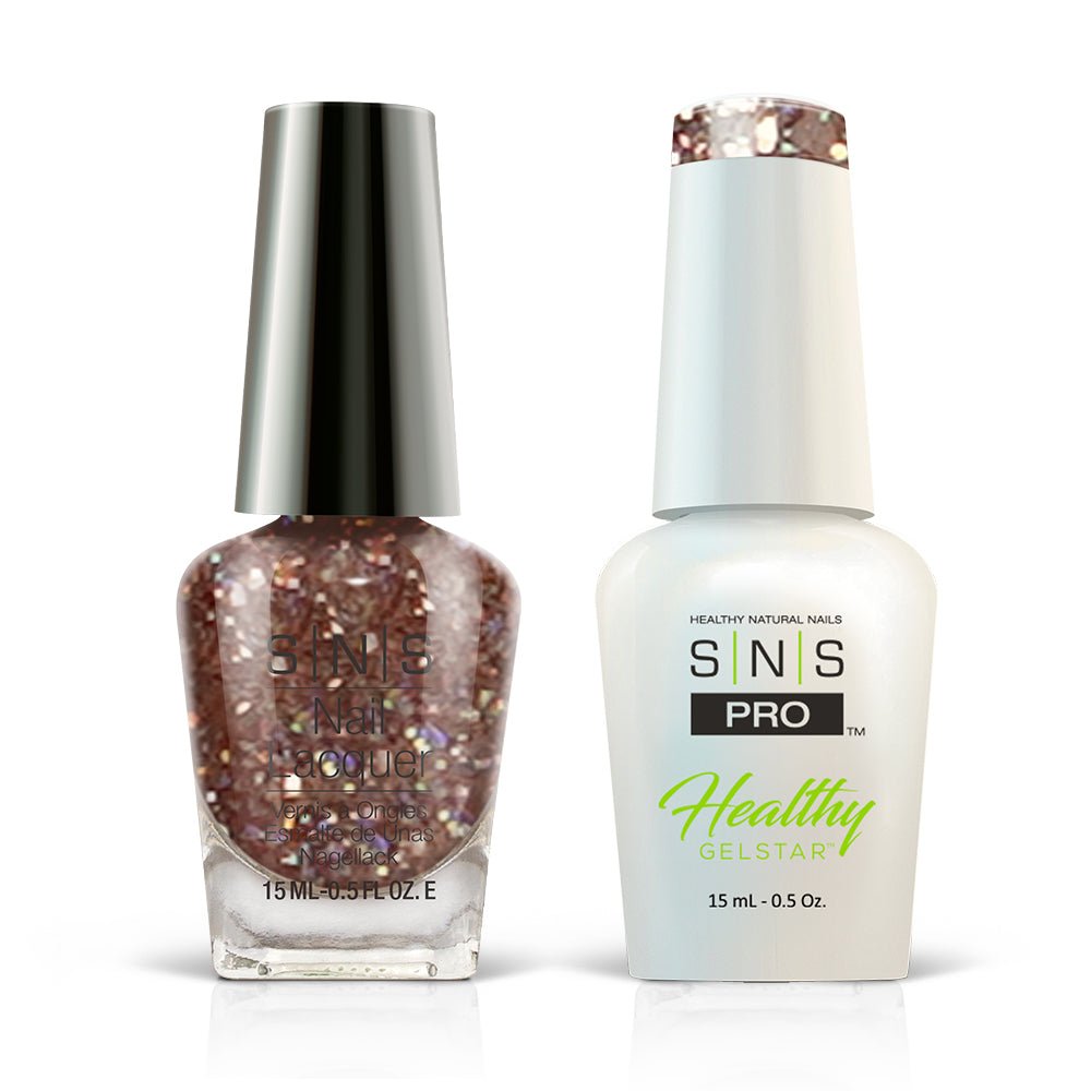 SNS Pro Gel Nail Polish Duo - Burgundy Collection - 072 BP32 - CRANE’S CROWN - DTK Nail Supply