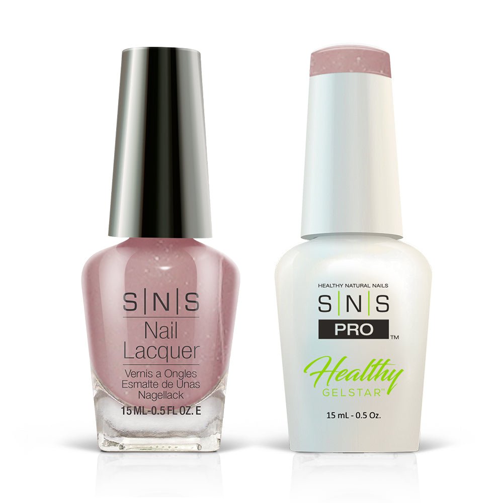 SNS Pro Gel Nail Polish Duo - Burgundy Collection - 085 N30 - ENOUGH SMALL TALK - DTK Nail Supply