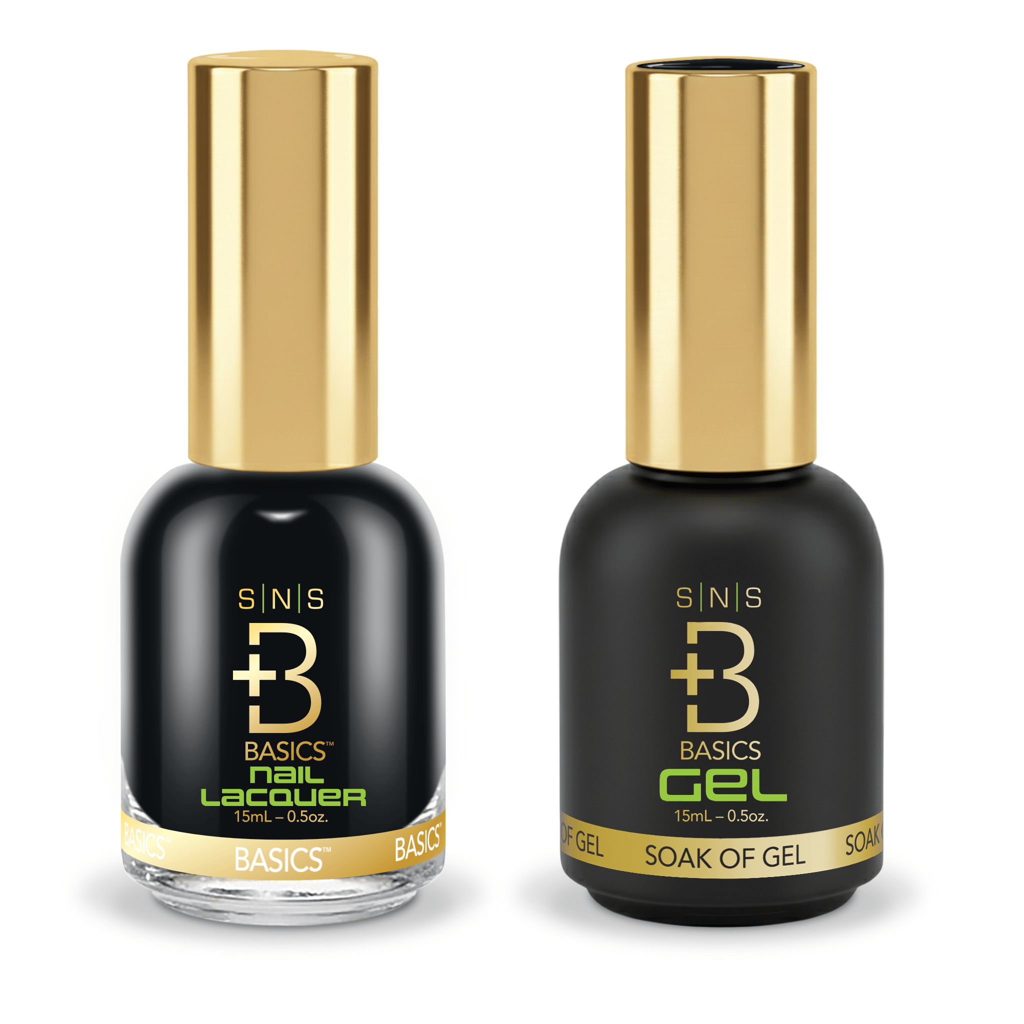 SNS Pro Gel Nail Polish Duo - GB - 074 - Yellow Green Collection - DTK Nail Supply