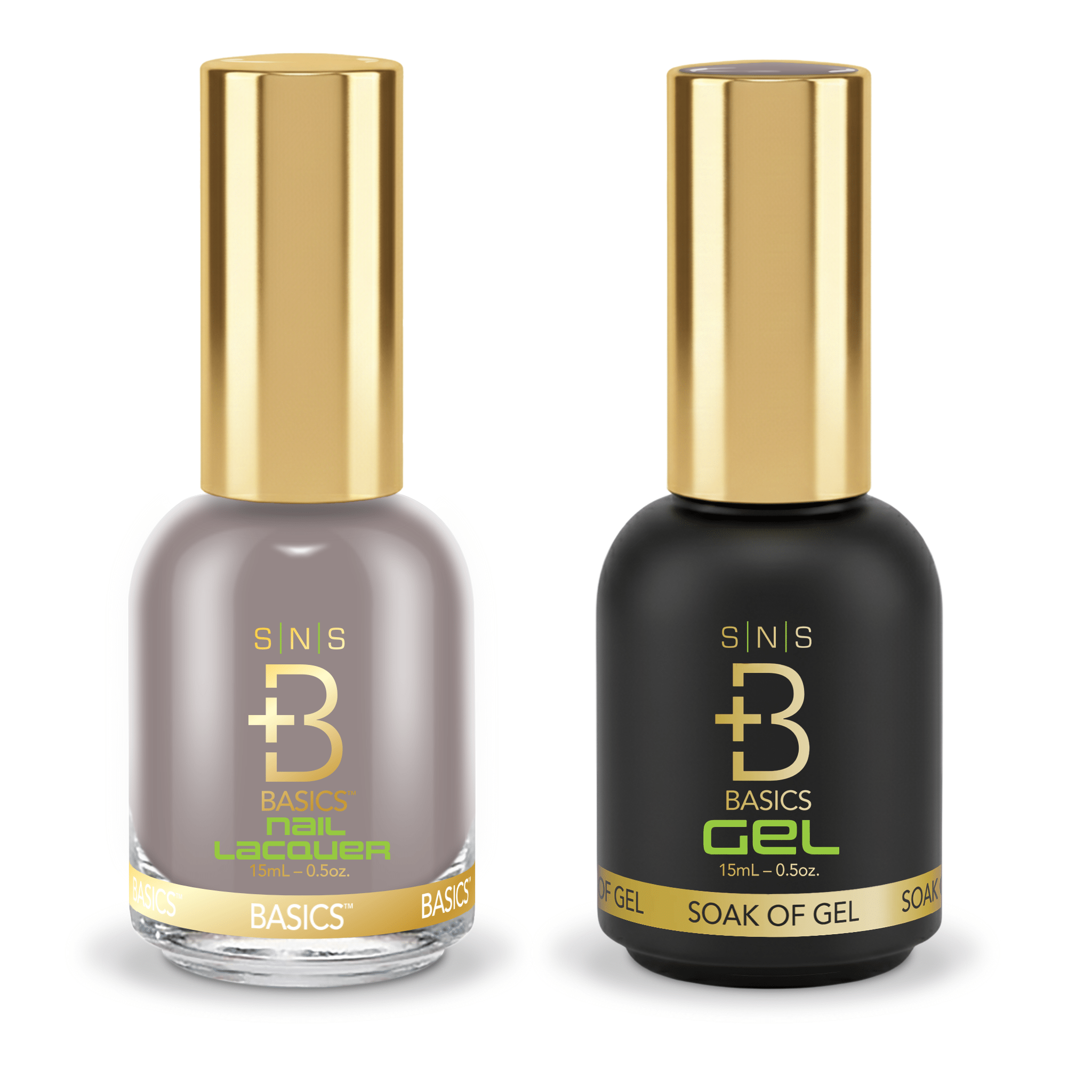 SNS Pro Gel Nail Polish Duo - GB - 091 - Yellow Green Collection - DTK Nail Supply