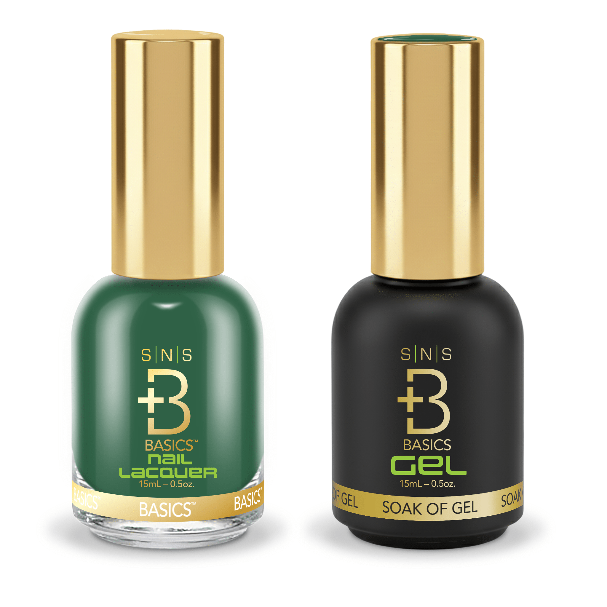 SNS Pro Gel Nail Polish Duo - GB - 096 - Yellow Green Collection - DTK Nail Supply