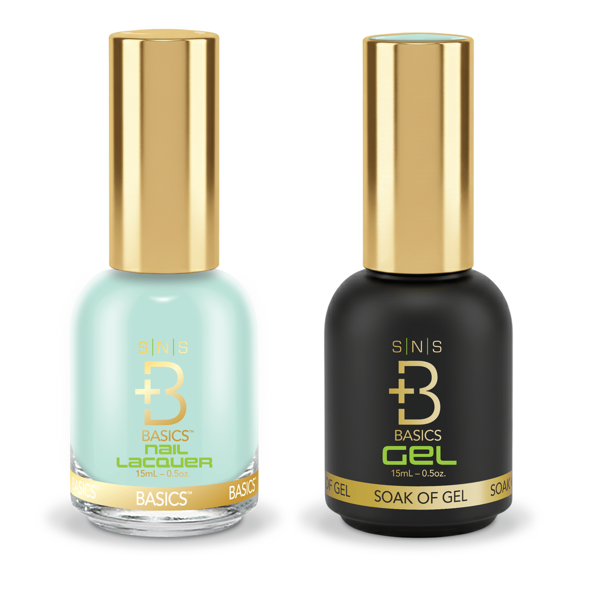 SNS Pro Gel Nail Polish Duo - PI - 019 - Green Collection - DTK Nail Supply