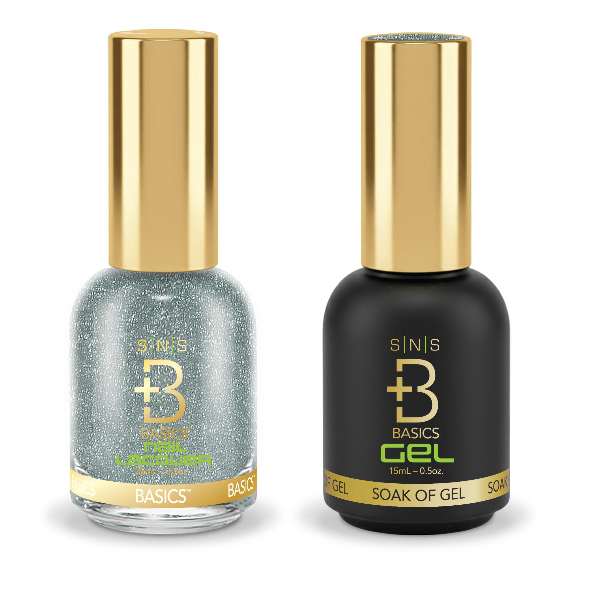 SNS Pro Gel Nail Polish Duo - PI - 025 - Green Collection - DTK Nail Supply