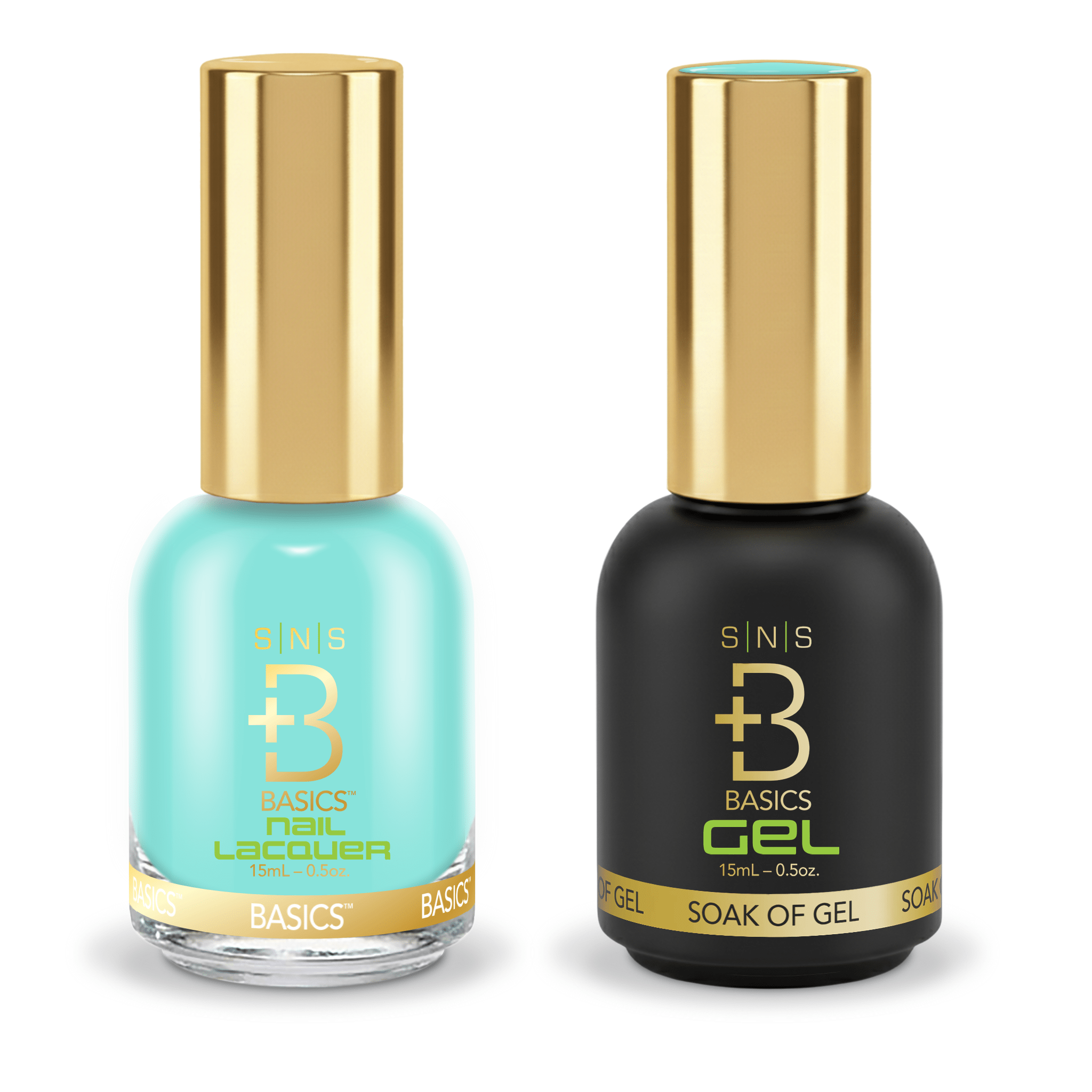 SNS Pro Gel Nail Polish Duo - PI - 049 - Green Collection - DTK Nail Supply