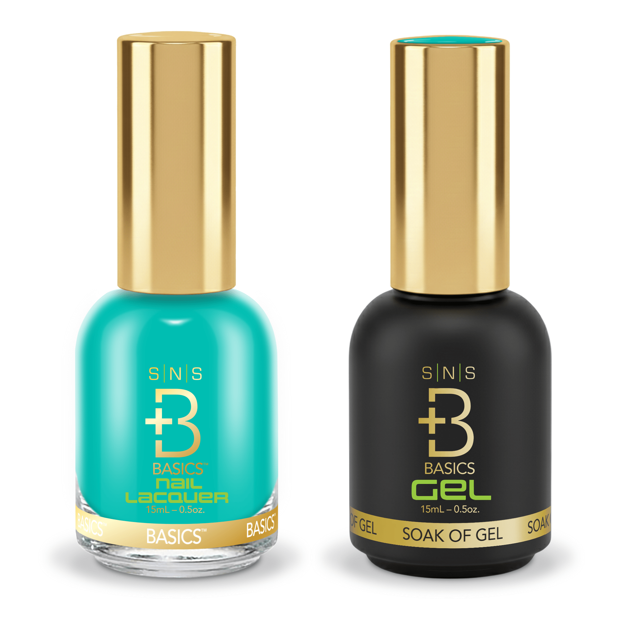SNS Pro Gel Nail Polish Duo - PI - 061 - Green Collection - DTK Nail Supply