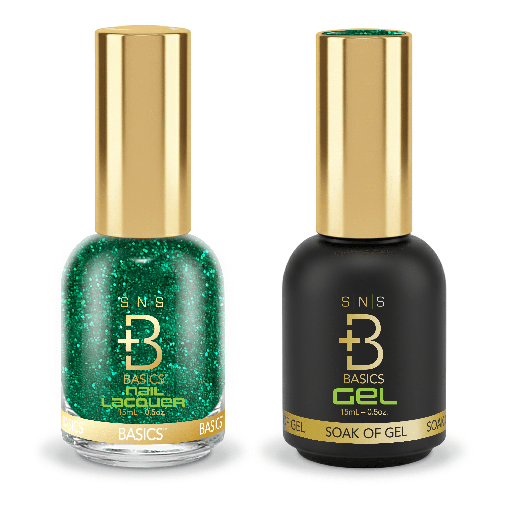 SNS Pro Gel Nail Polish Duo - PI - 109 - Green Collection - DTK Nail Supply