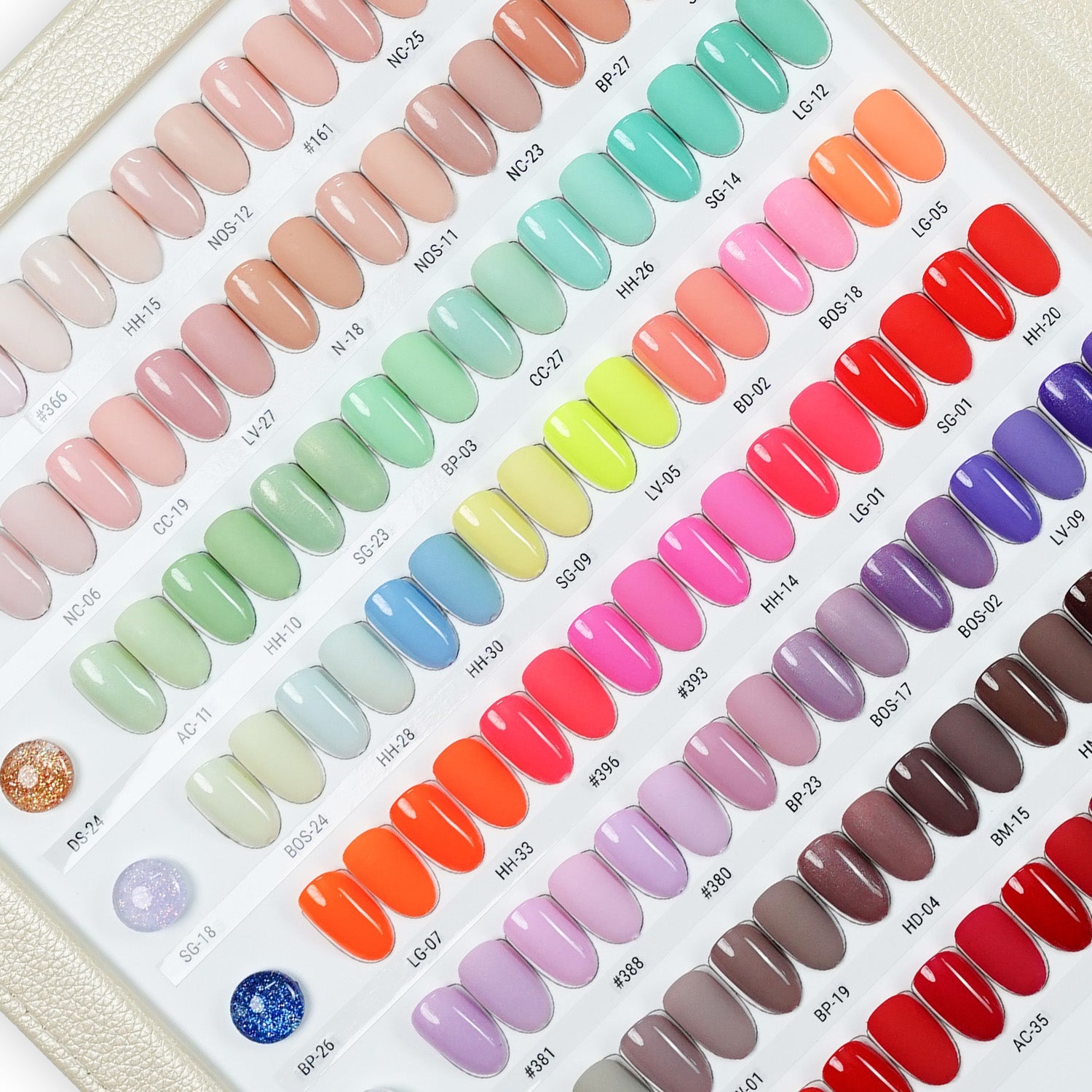 SNS Pro Gel Nail Polish Duo - Set 144 Colors - Beige Collection - DTK Nail Supply