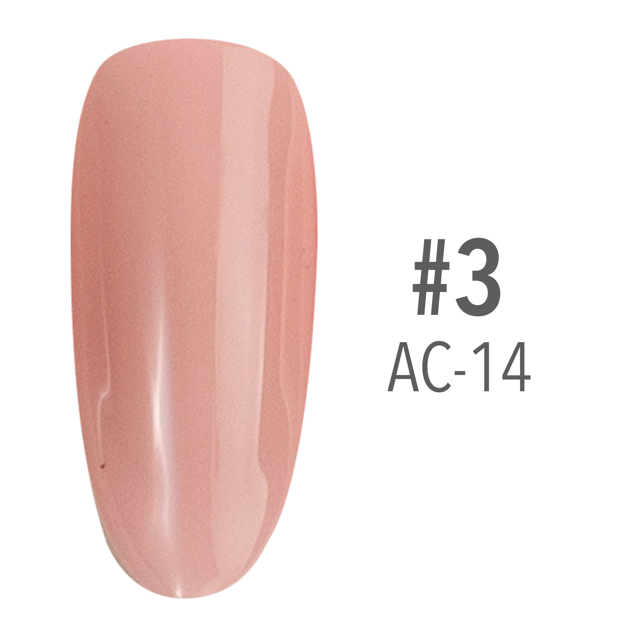SNS Pro Pink Collection Gel&Lac - 003 AC - 14 - DTK Nail Supply