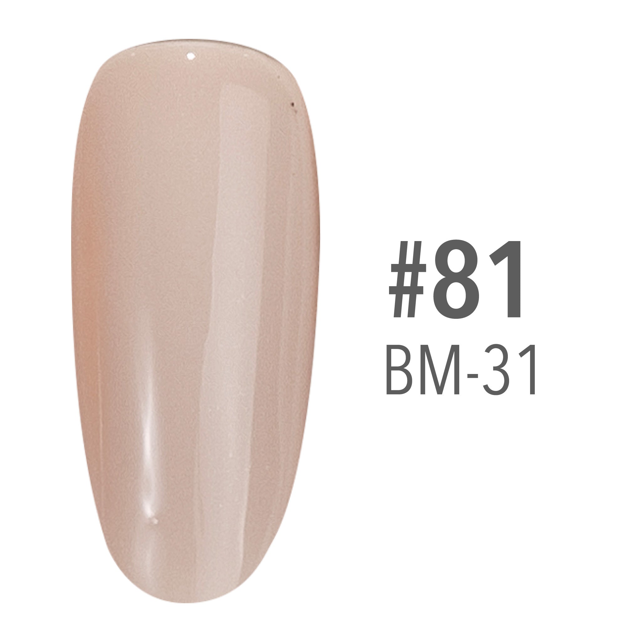 SNS Pro Pink Collection Gel&Lac - 081 BM - 31 - DTK Nail Supply