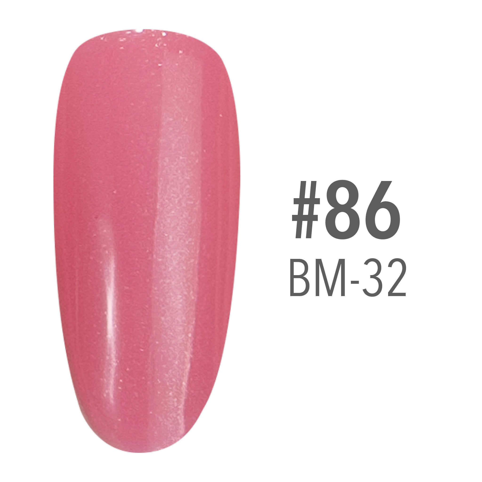 SNS Pro Pink Collection Gel&Lac - 086 BM - 32 - DTK Nail Supply