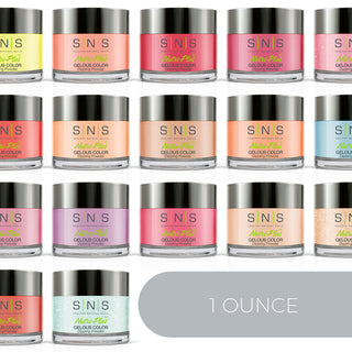 SNS Bare To Dare Collection - 1oz/ea (24 Colors): BD01 to BD24
