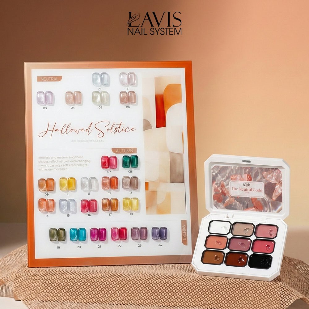 SPECIAL: Buy LAVIS Hallowed Solstice Cat Eye Collection C13, FREE 1 Pat Gel 08 - DTK Nail Supply