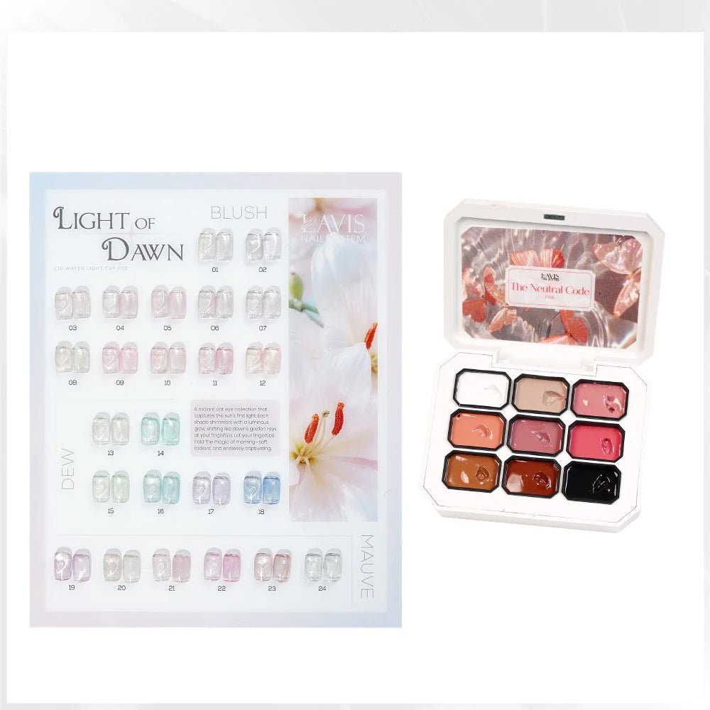 SPECIAL: Buy LAVIS Light of Dawn Cat Eye Collection C10, FREE 1 Pat Gel 08 - DTK Nail Supply