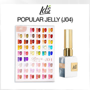 SPECIAL: Buy LDS J04 Jelly Collection, FREE 1 LDS Crystal Cat Eye - DTK Nail Supply