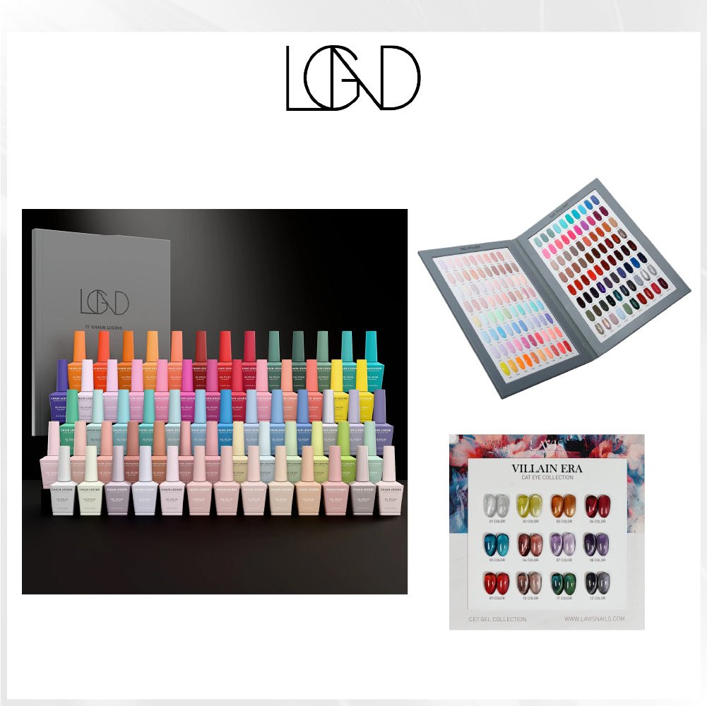 SPECIAL: CHAUN LEGEND Gel Polish Collection - DTK Nail Supply