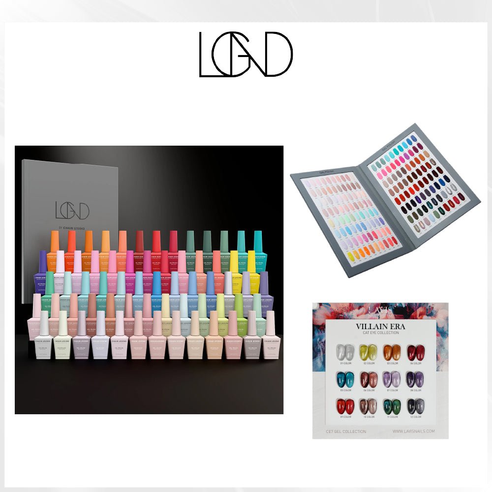 SPECIAL: CHAUN LEGEND Gel Polish Collection - DTK Nail Supply