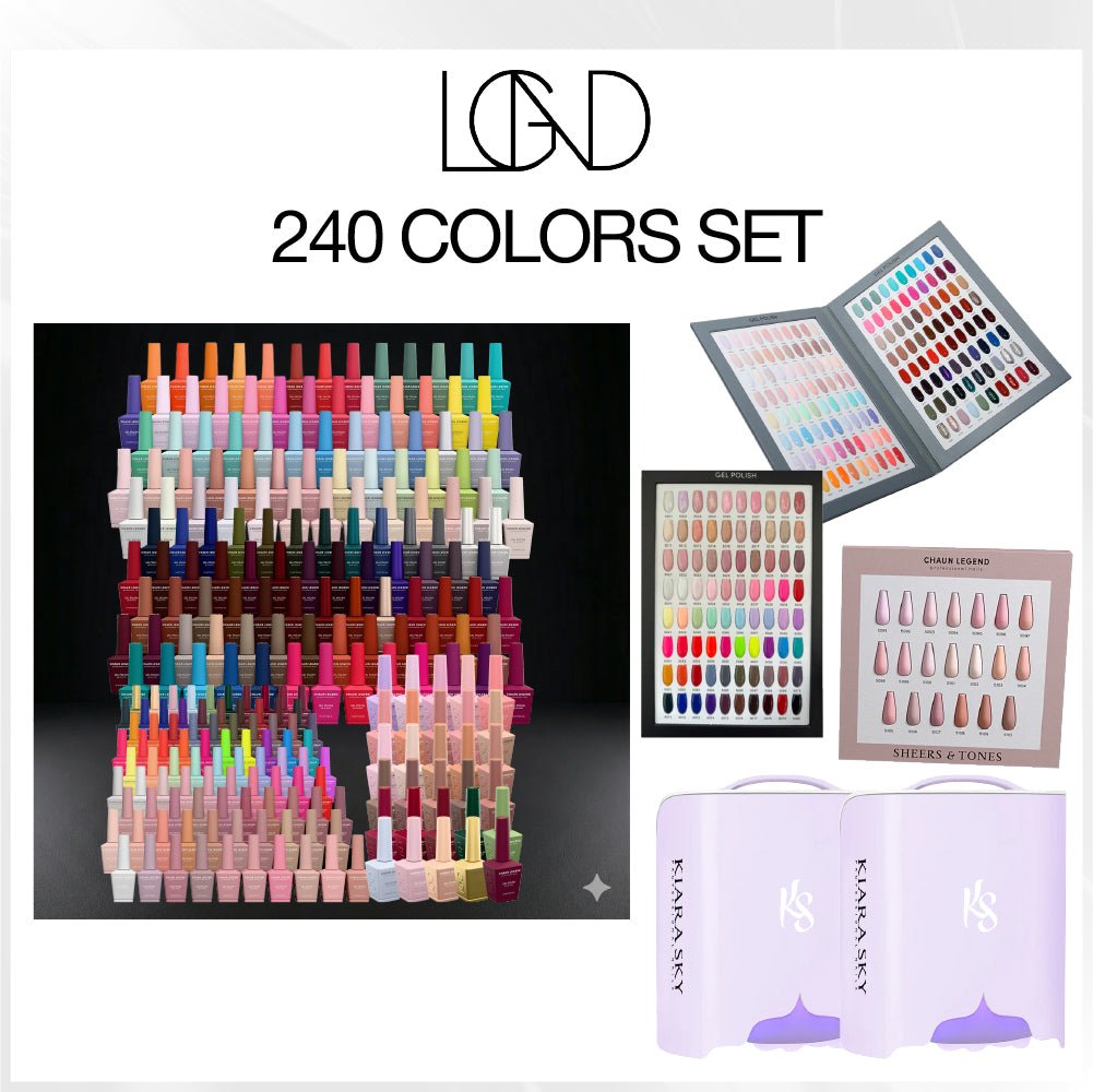 SPECIAL: CHAUN LEGEND Gel Polish Collection - DTK Nail Supply