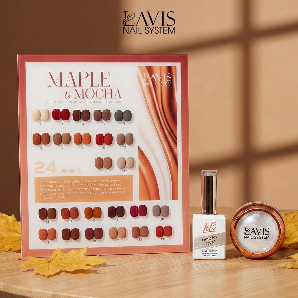 SPECIAL: LAVIS Maple & Mocha Collection C06 - DTK Nail Supply