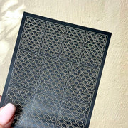 Spray Painted Nail Art Stickers H368 - Scales - DTK Nail Supply