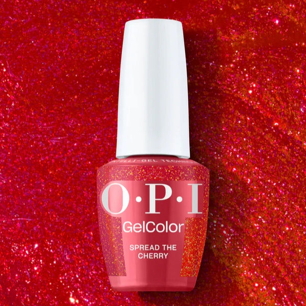 OPI Gel Nail Polish Duo - HPS04 Spread the Cherry - Gel Polish 0.5oz