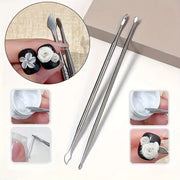 Stainless Steel Double Head Sculpting and Carving Tool