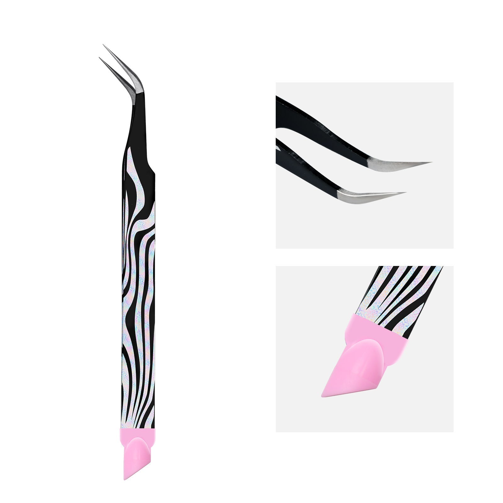 Stainless Steel Gradient Ice Tweezers Multifunctional - DTK Nail Supply