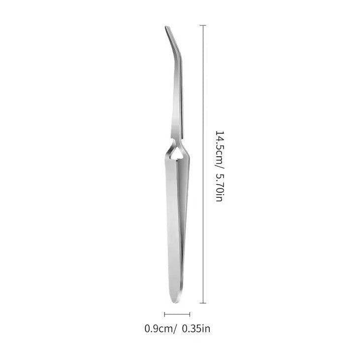 Stainless Steel Nail Shaping Tweezers - DTK Nail Supply