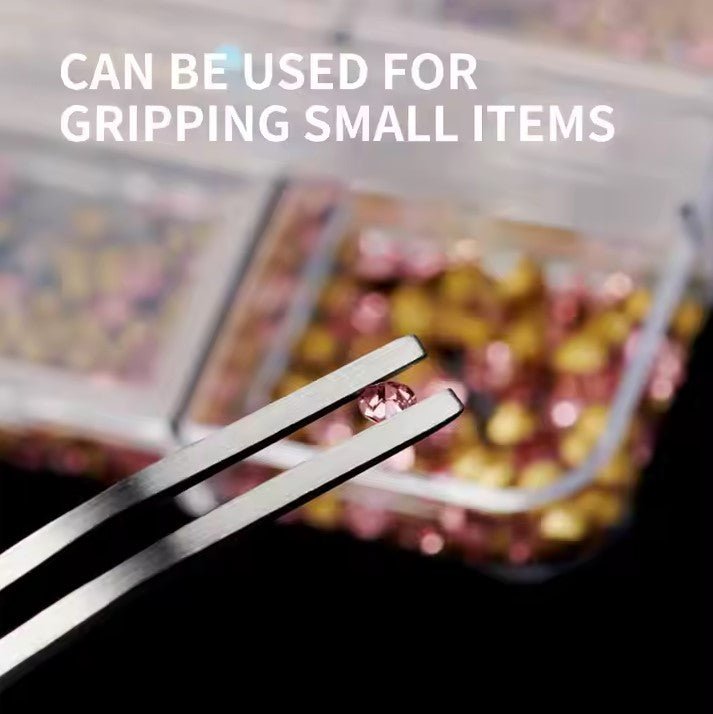 Stainless Steel Nail Shaping Tweezers - DTK Nail Supply