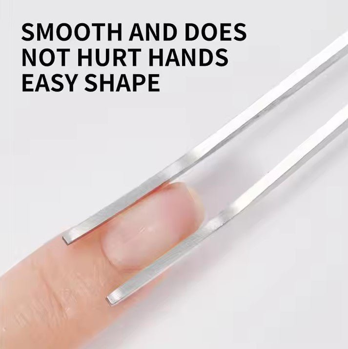 Stainless Steel Nail Shaping Tweezers - DTK Nail Supply
