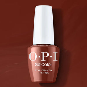 OPI Gel Nail Polish Duo - HPS08 Star-zipan on the Tree - Gel Polish 0.5oz